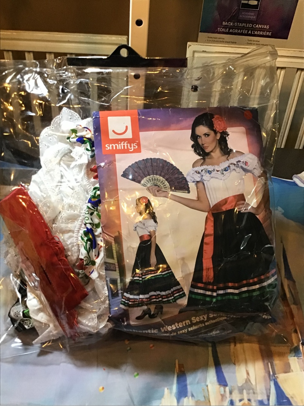 Smiffys authentic western sexy senorita costume size small
